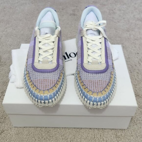 Chloe Nama Platform Women Sneakers  10US / 40EU - Picture 3 of 7